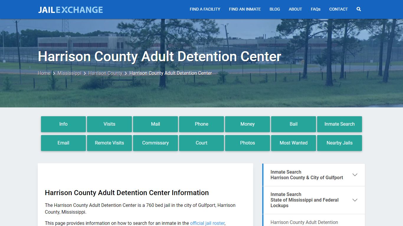 Harrison County Adult Detention Center - Jail Exchange